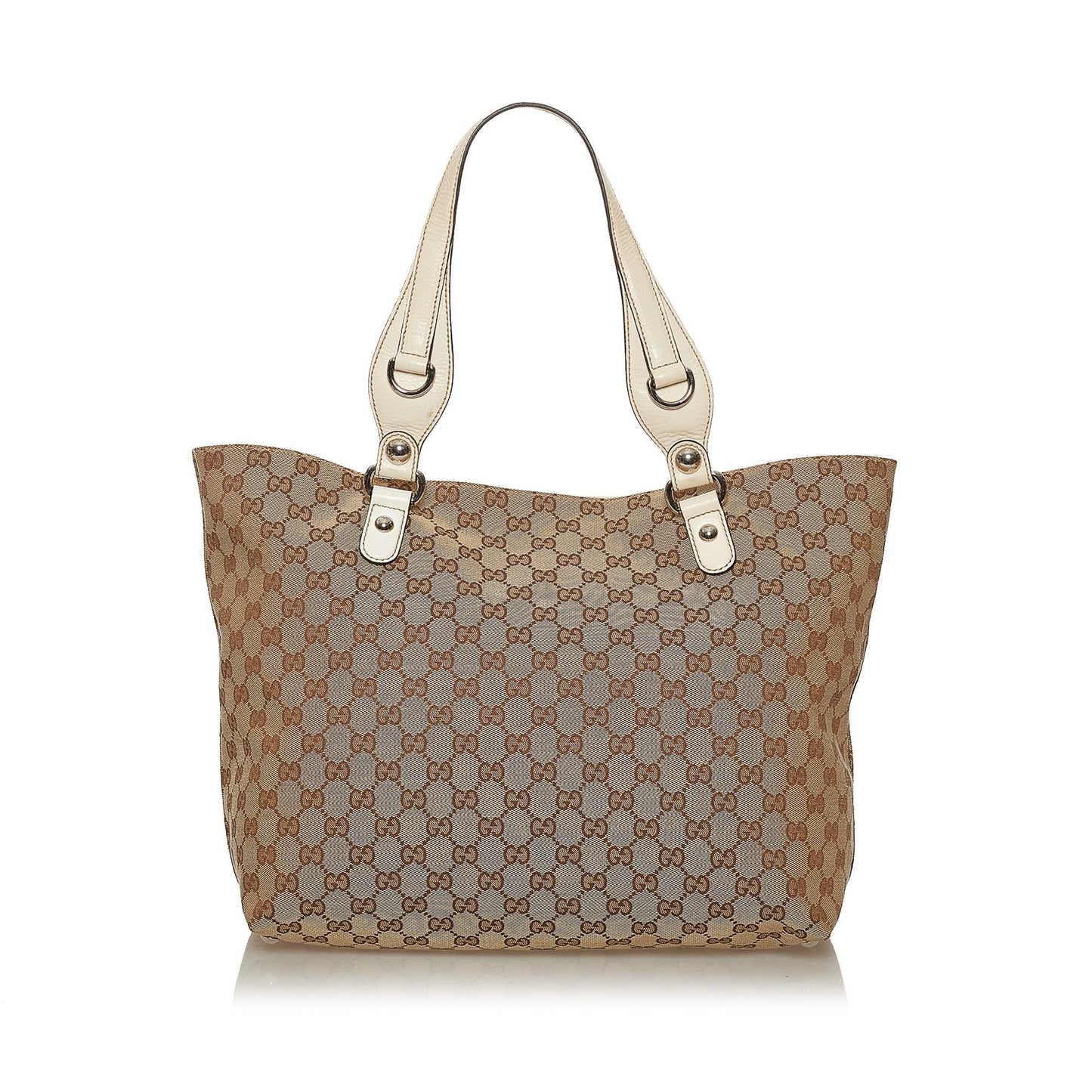 Gucci GG Canvas Icon Bit Tote Bag (SHG-28557)