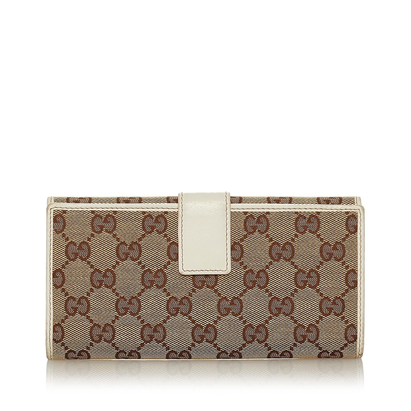 Gucci GG Canvas Interlocking G Long Wallet (SHG-28727)