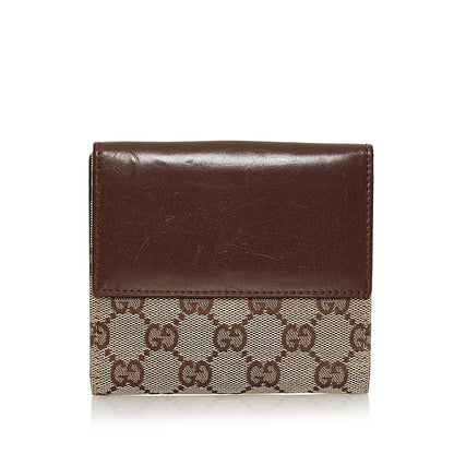 Gucci GG Canvas Jackie Wallet (SHG-33728)