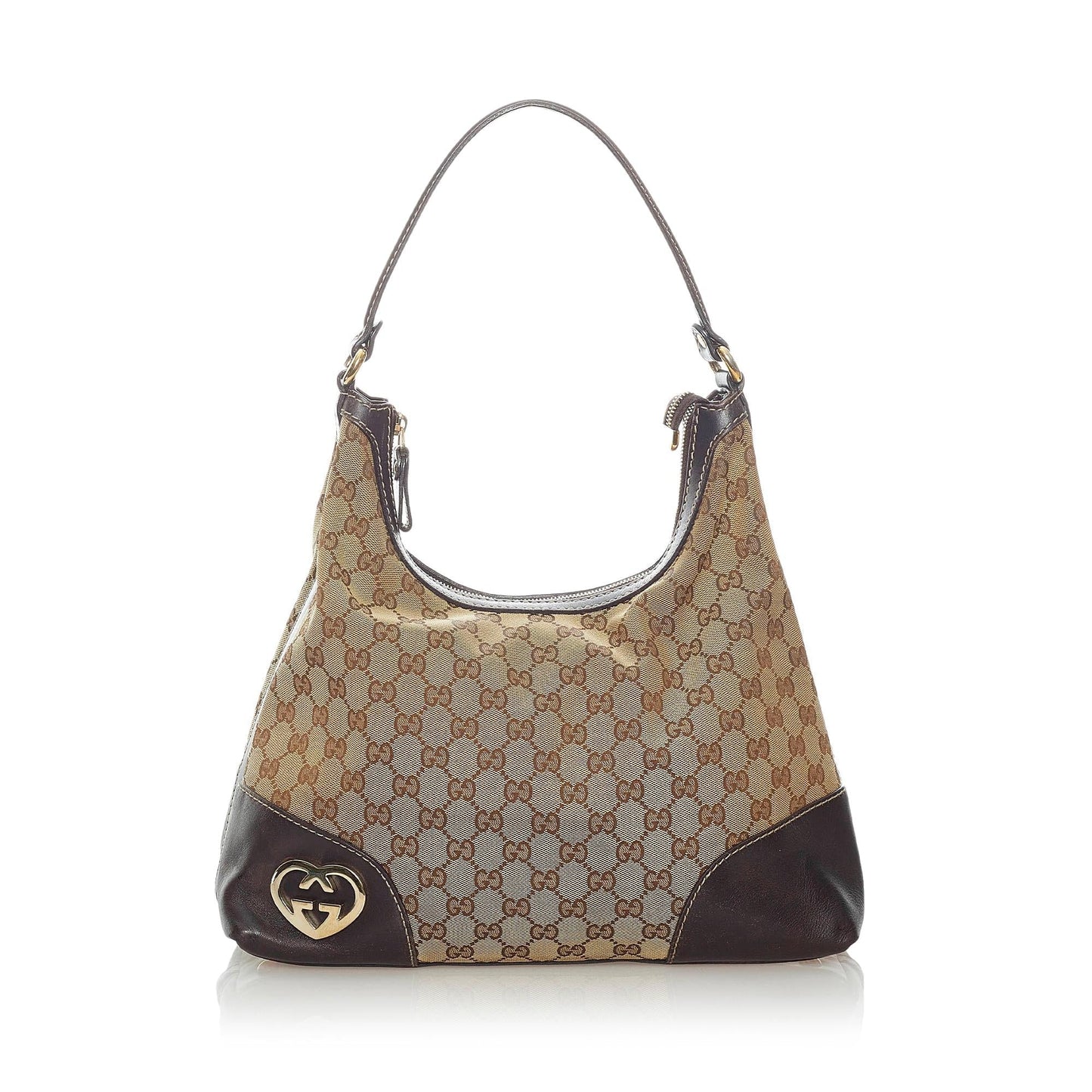 Gucci GG Canvas Lovely Shoulder Bag (SHG-32974)