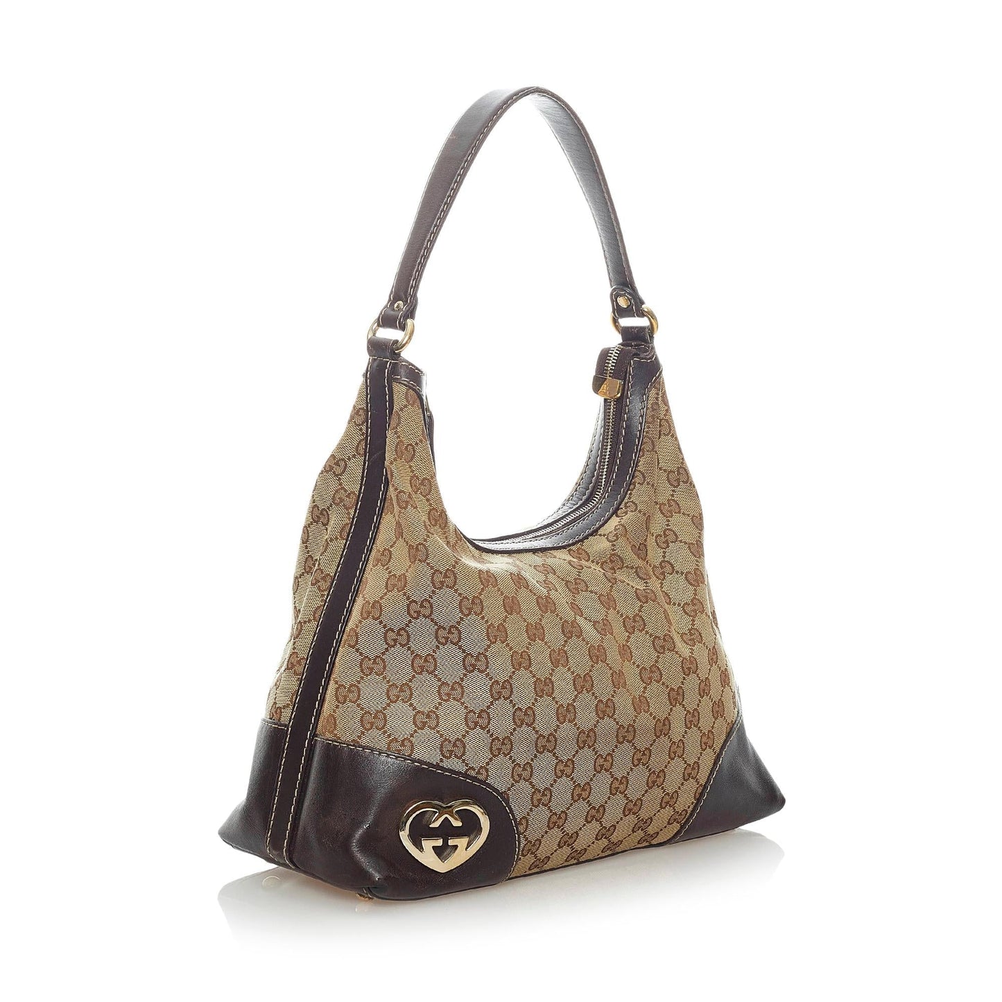 Gucci GG Canvas Lovely Shoulder Bag (SHG-32974)