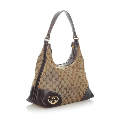 Gucci GG Canvas Lovely Shoulder Bag (SHG-32974)