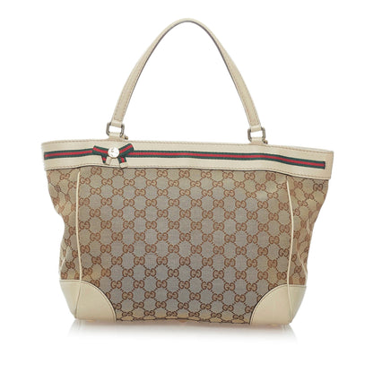 Gucci GG Canvas Mayfair Tote Bag (SHG-33275)