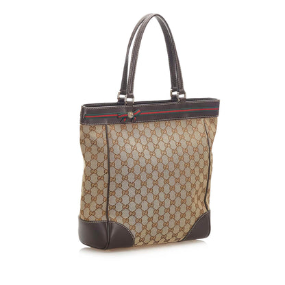 Gucci GG Canvas Mayfair Tote (SHG-18787)