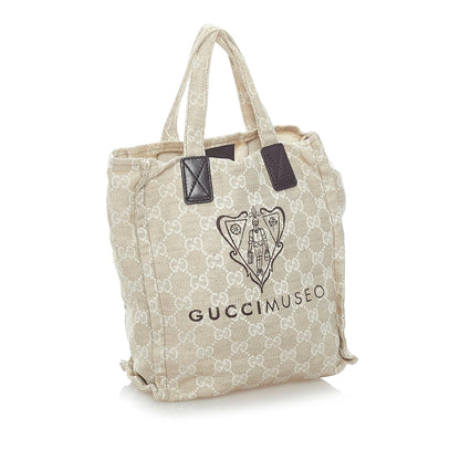 Gucci GG Canvas Museo Handbag (SHG-33391)