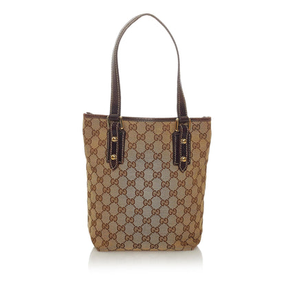 Gucci GG Canvas Mushrooms Tote Bag (SHG-28560)