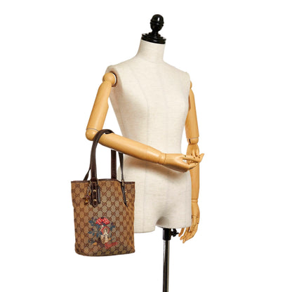 Gucci GG Canvas Mushrooms Tote Bag (SHG-28560)