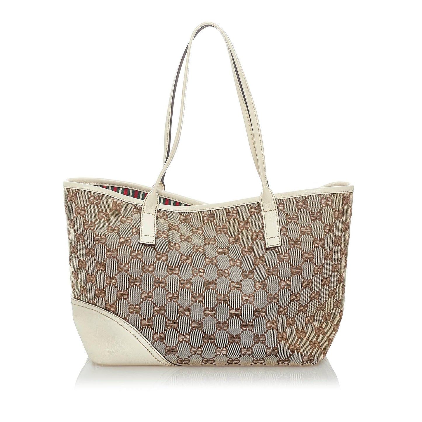 Gucci GG Canvas New Britt Tote Bag (SHG-33501)