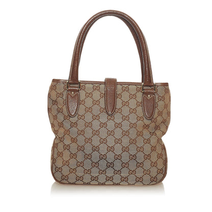 Gucci GG Canvas New Jackie Handbag (SHG-27359)