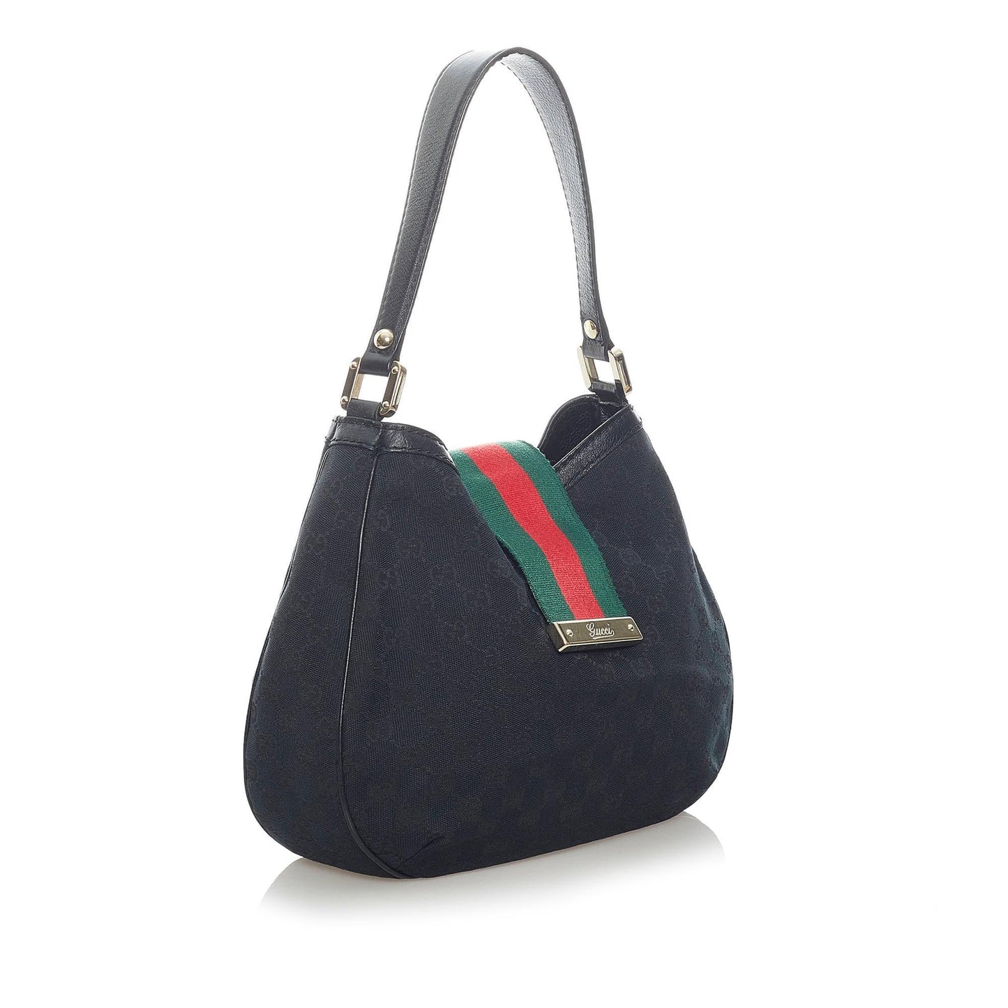 Gucci GG Canvas New Ladies Web Shoulder Bag (SHG-33580)