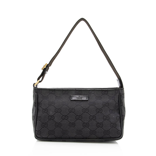 Gucci GG Canvas Pochette (SHF-17969)