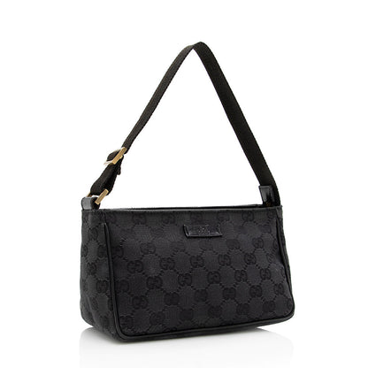 Gucci GG Canvas Pochette (SHF-17969)