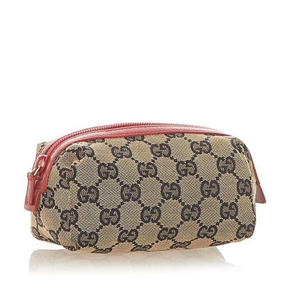 Gucci GG Canvas Pouch (SHG-28066)