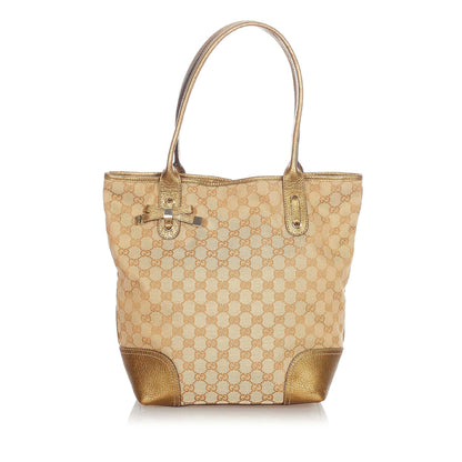 Gucci GG Canvas Princy Tote Bag (SHG-23067)