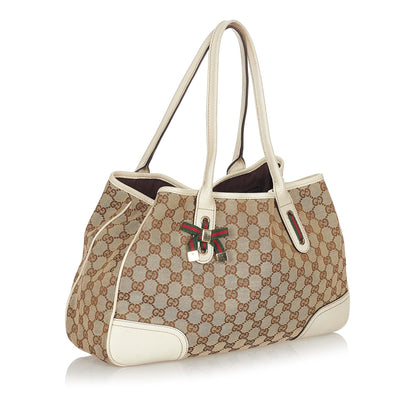 Gucci GG Canvas Princy Tote Bag (SHG-26721)