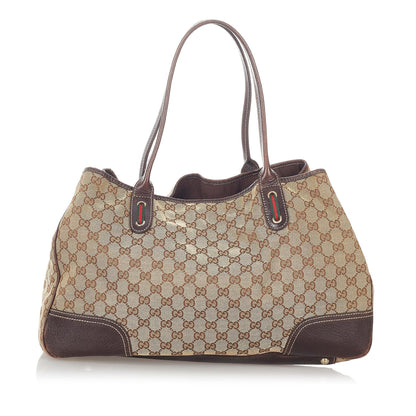 Gucci GG Canvas Princy Tote Bag (SHG-26833)