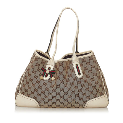 Gucci GG Canvas Princy Tote Bag (SHG-33001)