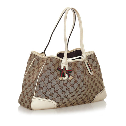 Gucci GG Canvas Princy Tote Bag (SHG-33001)