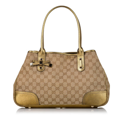 Gucci GG Canvas Princy Tote Bag (SHG-33023)