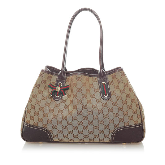 Gucci GG Canvas Princy Tote Bag (SHG-33032)