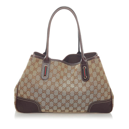 Gucci GG Canvas Princy Tote Bag (SHG-33356)