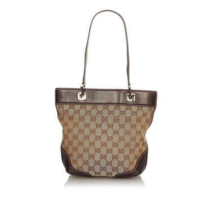 Gucci GG Canvas Punch Tote Bag (SHG-24496)