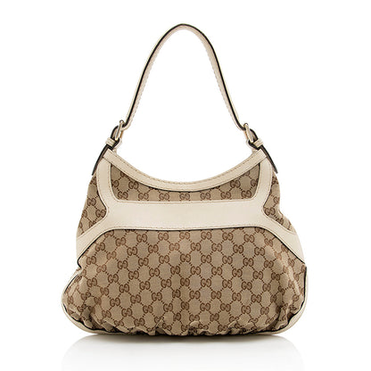 Gucci GG Canvas Queen Medium Hobo (SHF-18415)