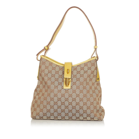 Gucci GG Canvas Shoulder Bag (SHG-24364)