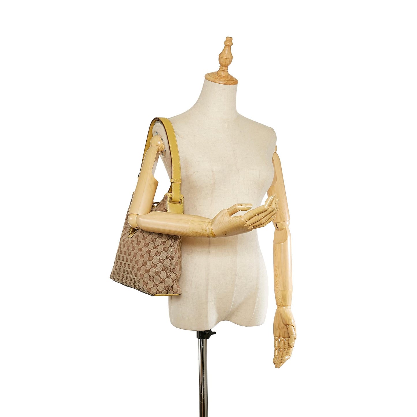 Gucci GG Canvas Shoulder Bag (SHG-24364)