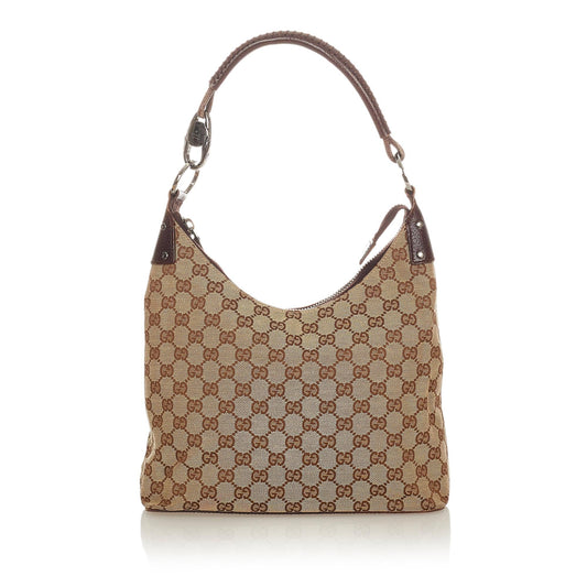 Gucci GG Canvas Shoulder Bag (SHG-25129)