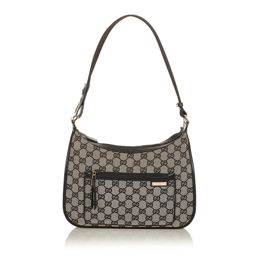 Gucci GG Canvas Shoulder Bag (SHG-26586)