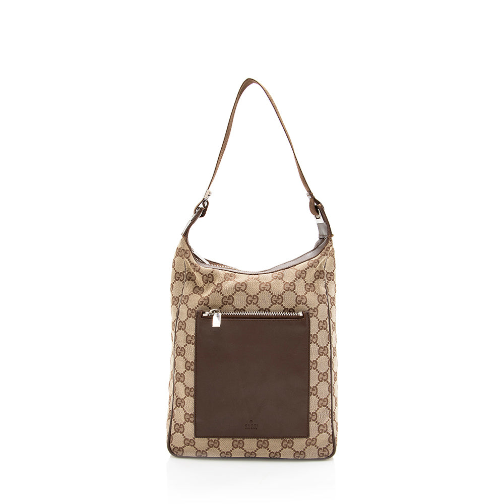 Gucci GG Canvas Shoulder Bag (SHF-18234)