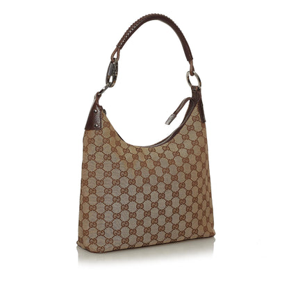 Gucci GG Canvas Shoulder Bag (SHG-28603)