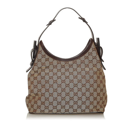 Gucci GG Canvas Shoulder Bag (SHG-28689)