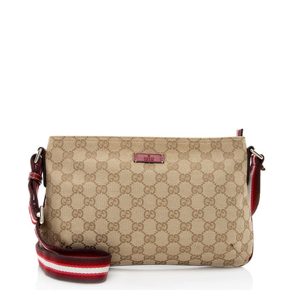 Gucci GG Canvas Small Messenger Bag (SHF-18327)