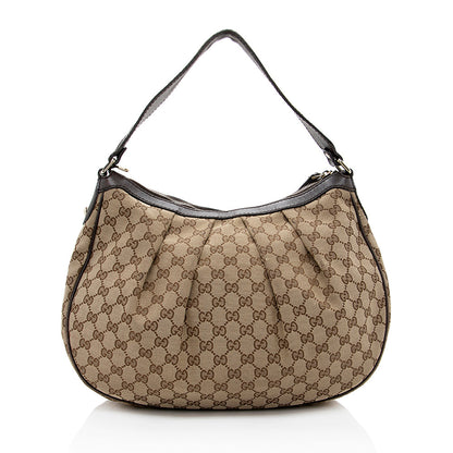 Gucci GG Canvas Sukey Hobo (SHF-18123)