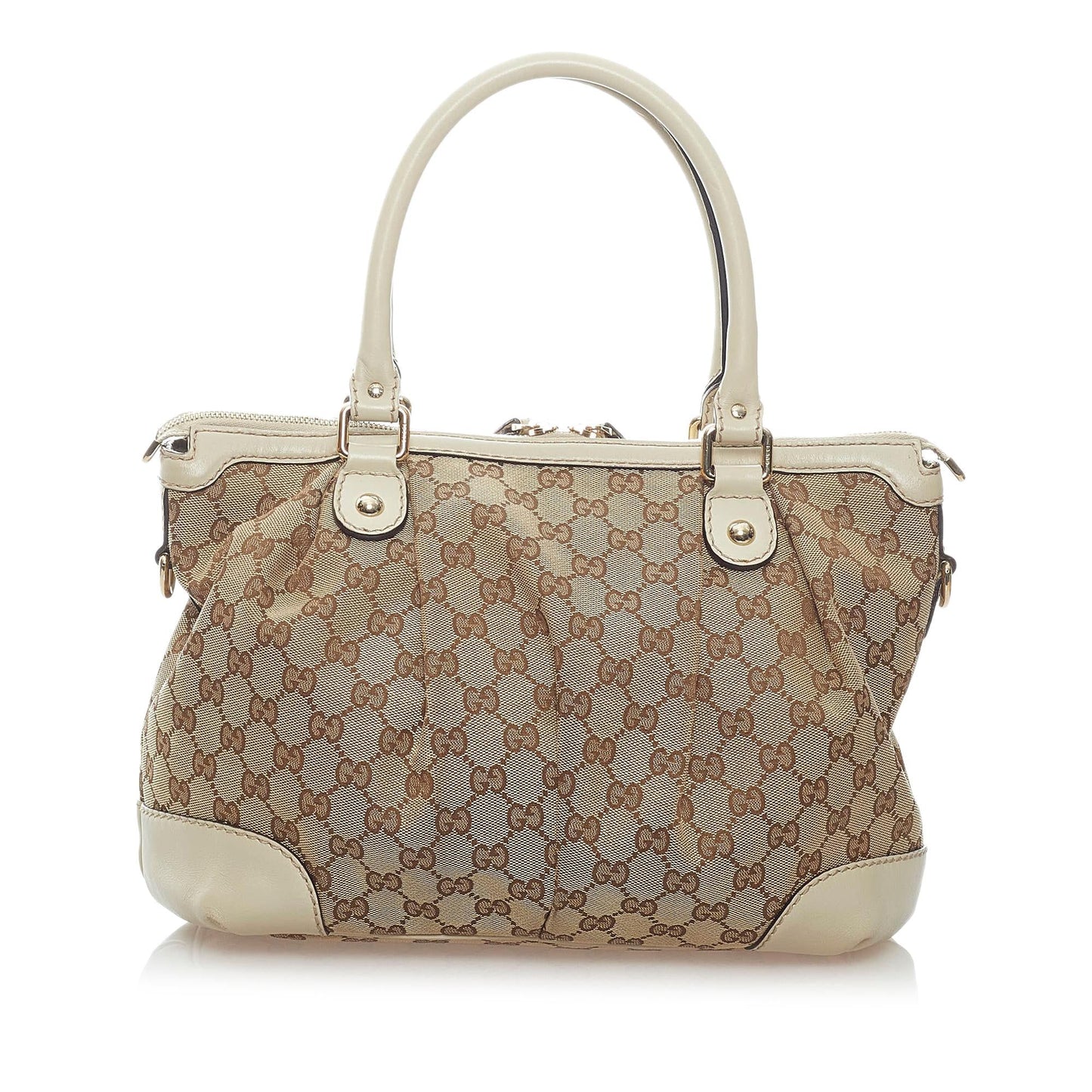 Gucci GG Canvas Sukey Satchel (SHG-33280)