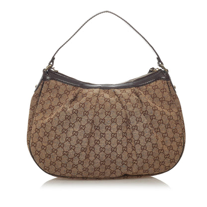 Gucci GG Canvas Sukey Shoulder Bag (SHG-28750)