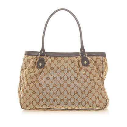 Gucci GG Canvas Sukey Tote Bag (SHG-20319)