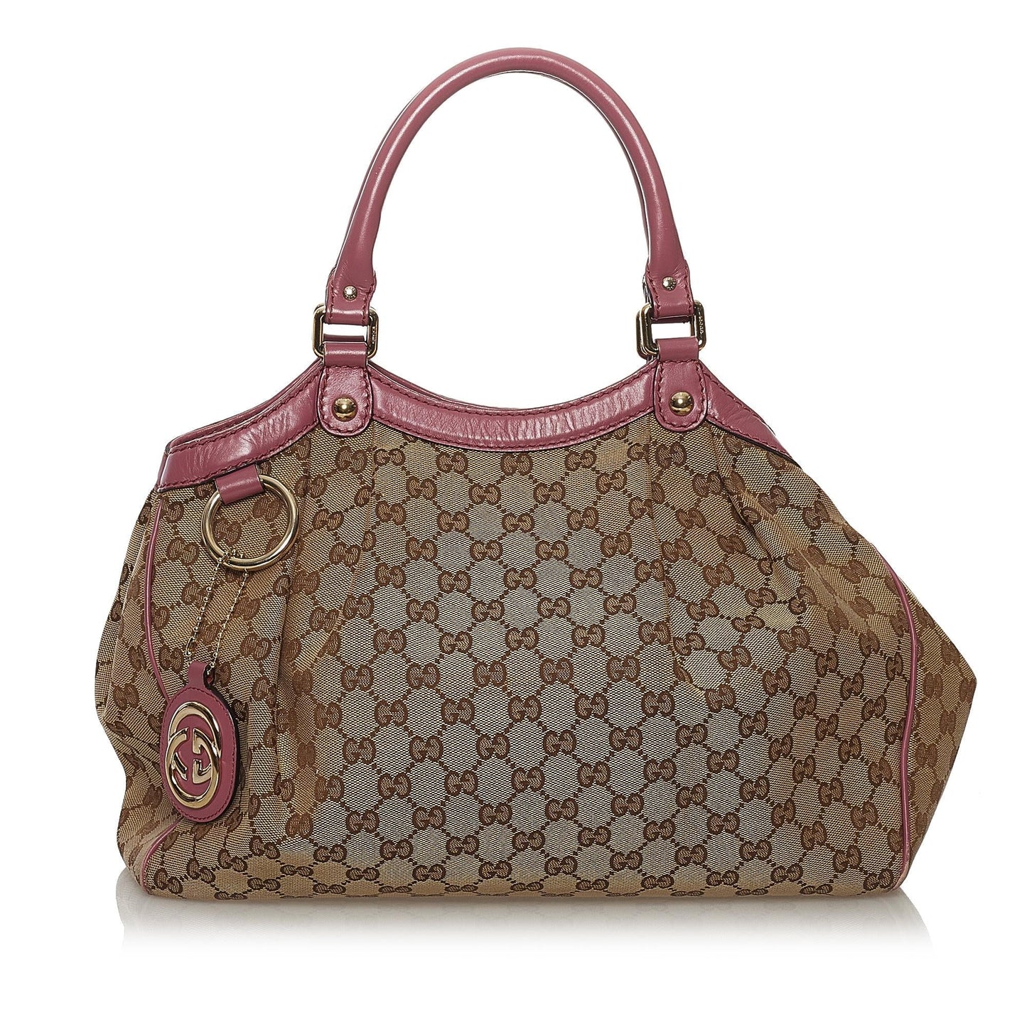 Gucci GG Canvas Sukey Tote Bag (SHG-33051)