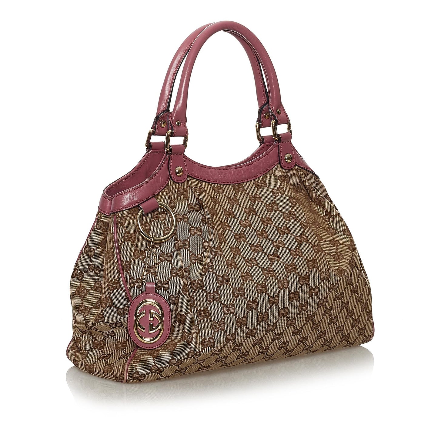 Gucci GG Canvas Sukey Tote Bag (SHG-33051)