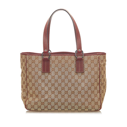 Gucci GG Canvas Tote Bag (SHG-17317)