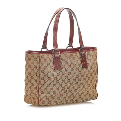 Gucci GG Canvas Tote Bag (SHG-17317)