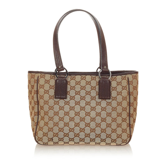 Gucci GG Canvas Tote Bag (SHG-23306)