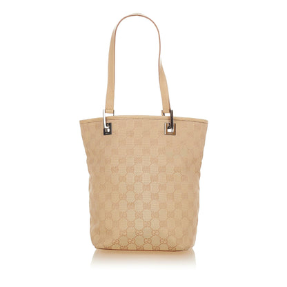 Gucci GG Canvas Tote Bag (SHG-25110)