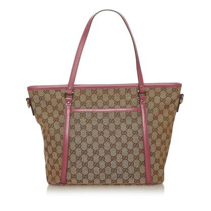 Gucci GG Canvas Tote Bag (SHG-27453)