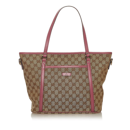 Gucci GG Canvas Tote Bag (SHG-27453)