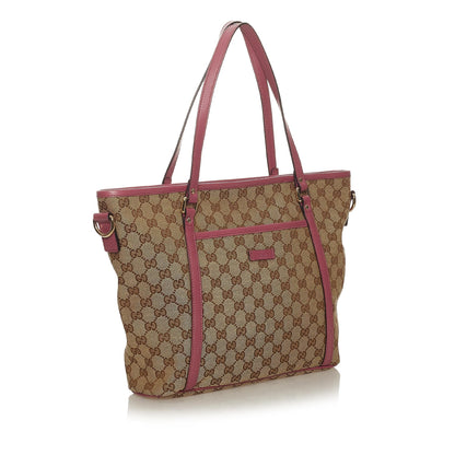 Gucci GG Canvas Tote Bag (SHG-27453)