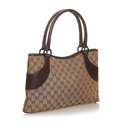 Gucci GG Canvas Tote Bag (SHG-27518)