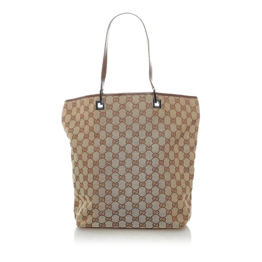 Gucci GG Canvas Tote Bag (SHG-32936)